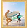 Poster Palooza 19x25 Traditional Gold Complete Wood Picture Frame with UV Acrylic Plexiglass, Foam Board Backing & Hardware Included view 4