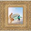 Poster Palooza 24x28 Ornate Gold Complete Wood Picture Frame with UV Acrylic Plexiglass, Foam Board Backing & Hardware Included view 4