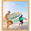 Poster Palooza 19x26 Traditional Gold Complete Wood Picture Frame with UV Acrylic Plexiglass, Foam Board Backing & Hardware Included view 4