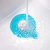 Mydio Bathtub Drain Stopper Silicone Bath Tub Drain Stopper Plug Cover,Water-Drop Design, Blue view 1