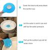 Mydio Bathtub Drain Stopper Silicone Bath Tub Drain Stopper Plug Cover,Water-Drop Design, Blue view 4