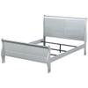 Acme Louis Philippe Eastern King Bed in Platinum view 1