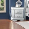 Acme Louis Philippe Nightstand in Platinum view 2