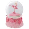 Elanze Designs Ballerina Arabesque Pose Rotating Tabletop Dresser Nightstand Figurine Decoration 100MM Sturdy Glitter Water Wind Up Musical Snow Globe Plays Tune Swan Lake view 4