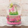 Elanze Designs Magical Fairy in Rotating Garden 100MM Sturdy Wind Up Musical Glitter Water Snow Globe Tabletop Dresser Figurine Decoration Plays Tune Beautiful Dreamer view 2