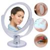 Dual Sided 10X Magnification 7" Rubberized Vanity Mirror in Clear view 4