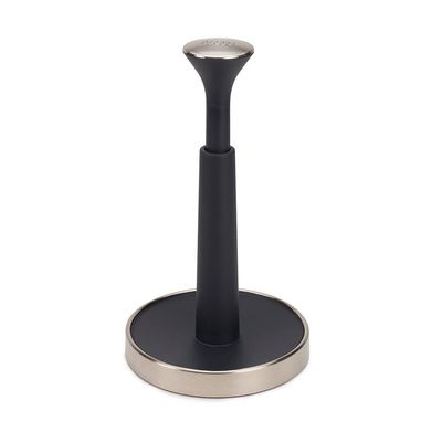 Joseph Joseph 85140 Push & Tea Kitchen Paper Holder, Kitchen Storage, Gray, Genuine Product