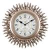 American Style Wall Clocks Creative European Style Retro Clocks Cafe Hotel Bar Office Kitchen Living Room Sun Shape Art Silent Wall-Mounted Clock - Diameter 48cm (Color : Light Gold) view 1