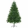 vidaXL Artificial Christmas Tree with Needle-Shaped Branches, 7 ft Lifelike Green PVC, Durable & Economical Xmas Decor for Indoor/Outdoor, Easy Assembly, Without Ornaments view 1