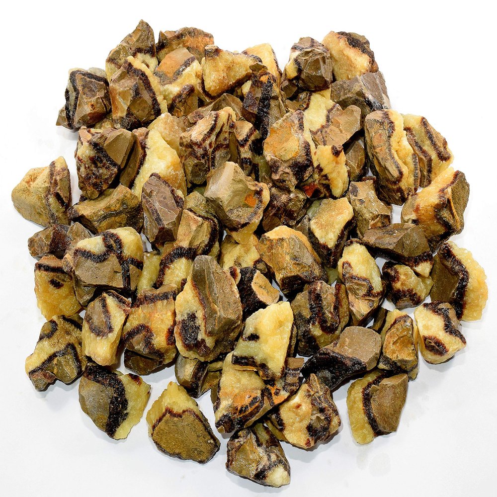 Natural Septarian Dragon Stones Rough Gemstone Calcite Aragonite Crystal Mineral Cabochon Specimen Raw Cabs - Madagascar (30PCS)