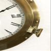 11.5" Antique Marine Brass Ship Porthole Clock Nautical Wall Clock Home Decor view 4
