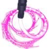 Fiber Optic Whip Light Space Pixel Whip Rave Toys EDM Flow Sparkle Lace Dance Festival 360 Degree Swivel Super Bright 40 Display Modes view 1