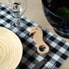 Balvi Seahorse Bottle Opener Wood/Stainless Steel view 4