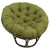Blazing Needles 48-inch Indoor/Outdoor Papasan Cushion Avocado view 2