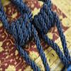 1 Pair European Style Tassels Curtain Tiebacks Curtain Decor Bandage Curtain Rope Tiebacks with Tassels (Dark Blue) view 3