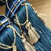 1 Pair European Style Tassels Curtain Tiebacks Curtain Decor Bandage Curtain Rope Tiebacks with Tassels (Dark Blue) view 4