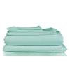 Bluff City Bedding 1800TC Soft Microfiber 4-Piece Deep-Pocket Bed Sheet Set Gold Full view 2