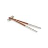 FB JEWELS Solid Nickel-Plated Pair Chopsticks Rest view 1
