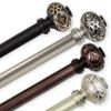 InStyleDesign Sycamore 1 inch Diameter Adjustable Curtain Rod Bronze 120 to 170 inches Bronze Finish view 2