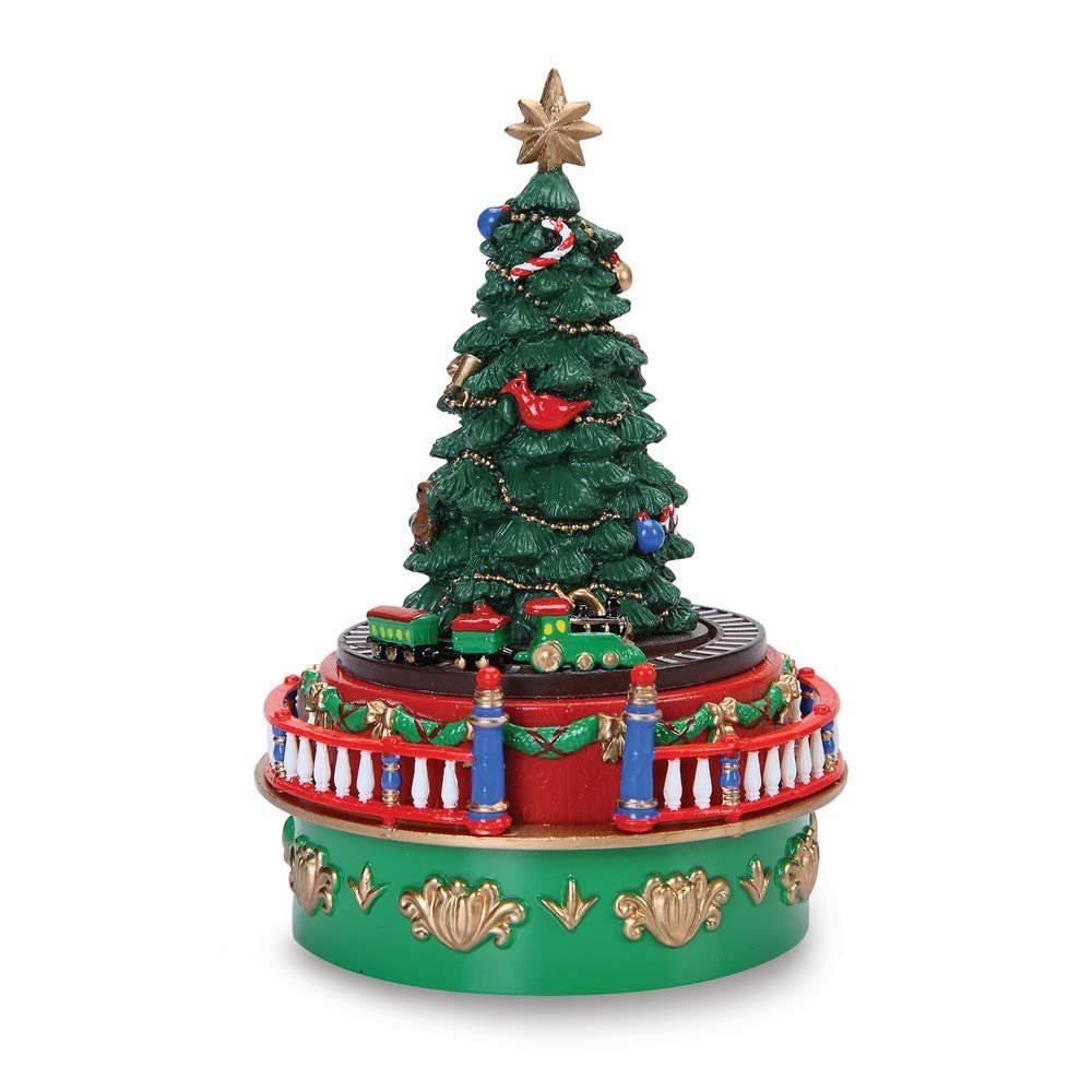 FB JEWELS Solid Mini Carnival Christmas Tree Music Box
