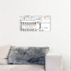 The Oliver Gal Artist Co. Fashion and Glam Wall Art Canvas Prints 'Gift Boxes Light and Gold' Home Dcor, 15" x 10", White, Gray view 4