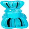 Interior Illusions Plus Royal Blue Mini Ceramic Dog Piggy Bank - 7.5" Tall view 2