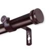 InStyleDesign Pita 1 inch Diameter Adjustable Curtain Rod 121 to 170 inches Light Gold 120 to 170 inches Gold Finish view 4