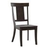 Inspire Q Eleanor Panel Back Wood Dining Chair (Set of 2) by Classic Antique Black Antique,Wood Finish view 1