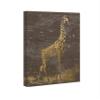 The Oliver Gal Artist Co. Animals Wall Art Canvas Prints 'Giraffe Sahara' view 2