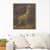 The Oliver Gal Artist Co. Animals Wall Art Canvas Prints 'Giraffe Sahara' view 4
