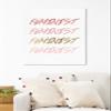 The Oliver Gal Artist Co. Typography and Quotes Wall Art Canvas Prints 'Feminist Gold' Home Dcor, 20" x 24", Pink, White view 4