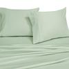 Abripedic Solid 1000-Thread-Count, 100-Percent Cotton, 22-Inch Extra Deep Pocket, California King 4PC Bed Sheets Set, Sea view 3