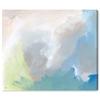 The Oliver Gal Artist Co. Abstract Wall Art Canvas Prints 'Joy Waves' Home Dcor, 24" x 20", White, Blue view 1