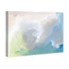The Oliver Gal Artist Co. Abstract Wall Art Canvas Prints 'Joy Waves' Home Dcor, 24" x 20", White, Blue view 2