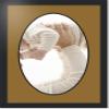 ArtToFrames Collage Photo Frame Double Mat with 1-12x20 Openings with Satin Black Frame and El Dorado mat. view 1