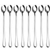 9-inch Long Handle Stirring Spoon, Ice Tea Coffee Spoon, Stainless Steel Cocktail Mixing Spoons - Set of 8 view 1