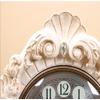 CLOCKZHJI Retro Mantel/Mantle Rhythm Quartz Clock Living Room Desk Shelf Clocks Decoration (Color : Light Yellow) view 4