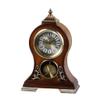 CLOCKZHJI Desk Clock and Shelf Clock Retro Mantel/Mantle Rhythm Quartz Clock Living Room Desk Shelf Clocks Decoration view 1
