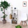 Fuji Boeki 98712 Open Rack, Display Rack, Width 23.2 inches (59 cm), Height 41.7 inches (106 cm), White Wash, 3 Tiers view 2