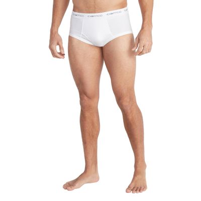 ExOfficio Men's Give-N-Go 2.0 Brief, White, Small