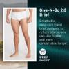 ExOfficio Men's Give-N-Go 2.0 Brief, White, Small view 2
