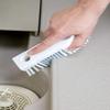 Mameita BS-403 Bathroom Cleaning Brush, White, Width 2.2 x Depth 6.5 x Height 1.8 inches (5.5 x 16.5 x 4.5 cm), Bath Cleaning, Tile Cleaning, Groove Wash, Fits Tile Walls and Corners, Made in Japan view 4