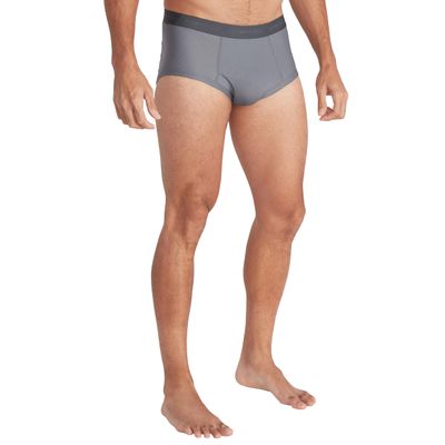 ExOfficio Men's Give-N-Go 2.0 Brief, Steel Onyx, Small