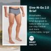 ExOfficio Men's Give-N-Go 2.0 Brief, Steel Onyx, Small view 2