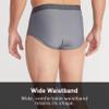 ExOfficio Men's Give-N-Go 2.0 Brief, Steel Onyx, Small view 4