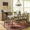 Jofran Outer Banks X-Back Chair - Driftwood Dining Set view 2