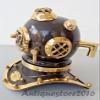 Mahira Nautical Antique Brass Scuba Mini Diving Divers Helmet US Navy Steel Vintage xcv7b Sale view 2