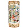 ORIENTAL Furniture Warehouse 18" Satsuma Style Painted Porcelain Umbrella Stand view 1