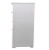 Kings Brand Furniture - Tall Bathroom Storage Cabinet with 2 Doors & 1 Drawer, Freestanding Floor Linen Cabinet for Bathroom, Living Room, Kitchen, White view 4