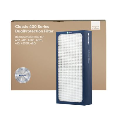 BLUEAIR Classic 400 Series Genuine DualProtection Filter; fits Classic 480i, 402, 403, 405, 410, 450E, 455EB